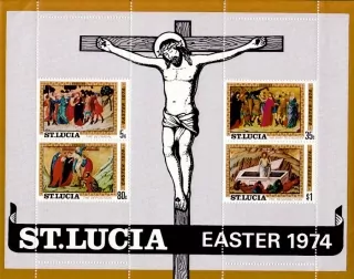 St.Lucie známky